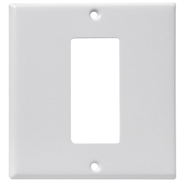 LEVITON 6198-W PLAQUE CONVERSION DFTBLANC