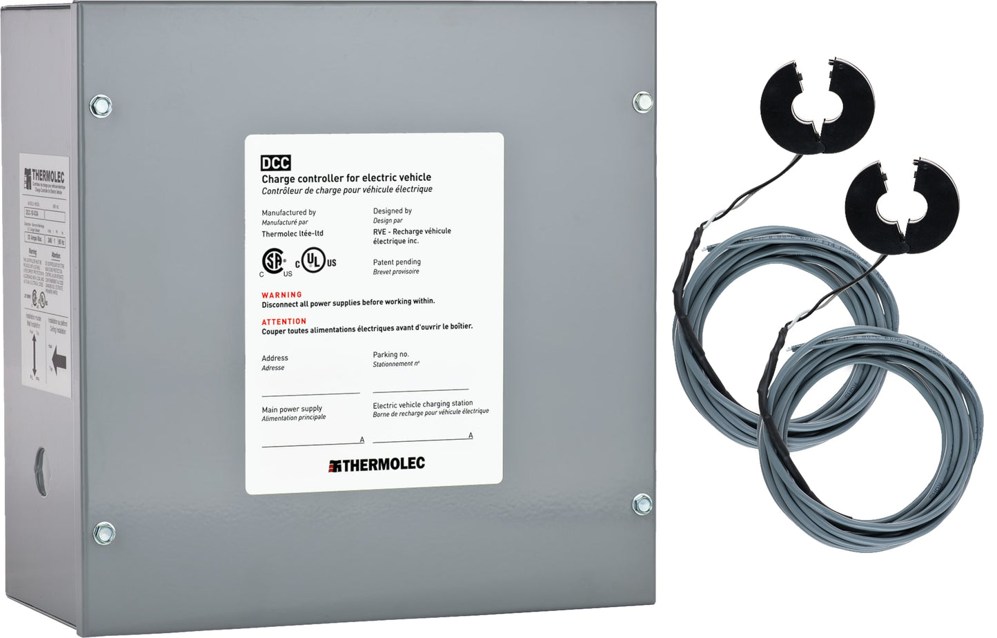 RVE DCC-10-60A EV Power Management System 120/240-208V Distribution Box, 60A Disj Included, Max 200A