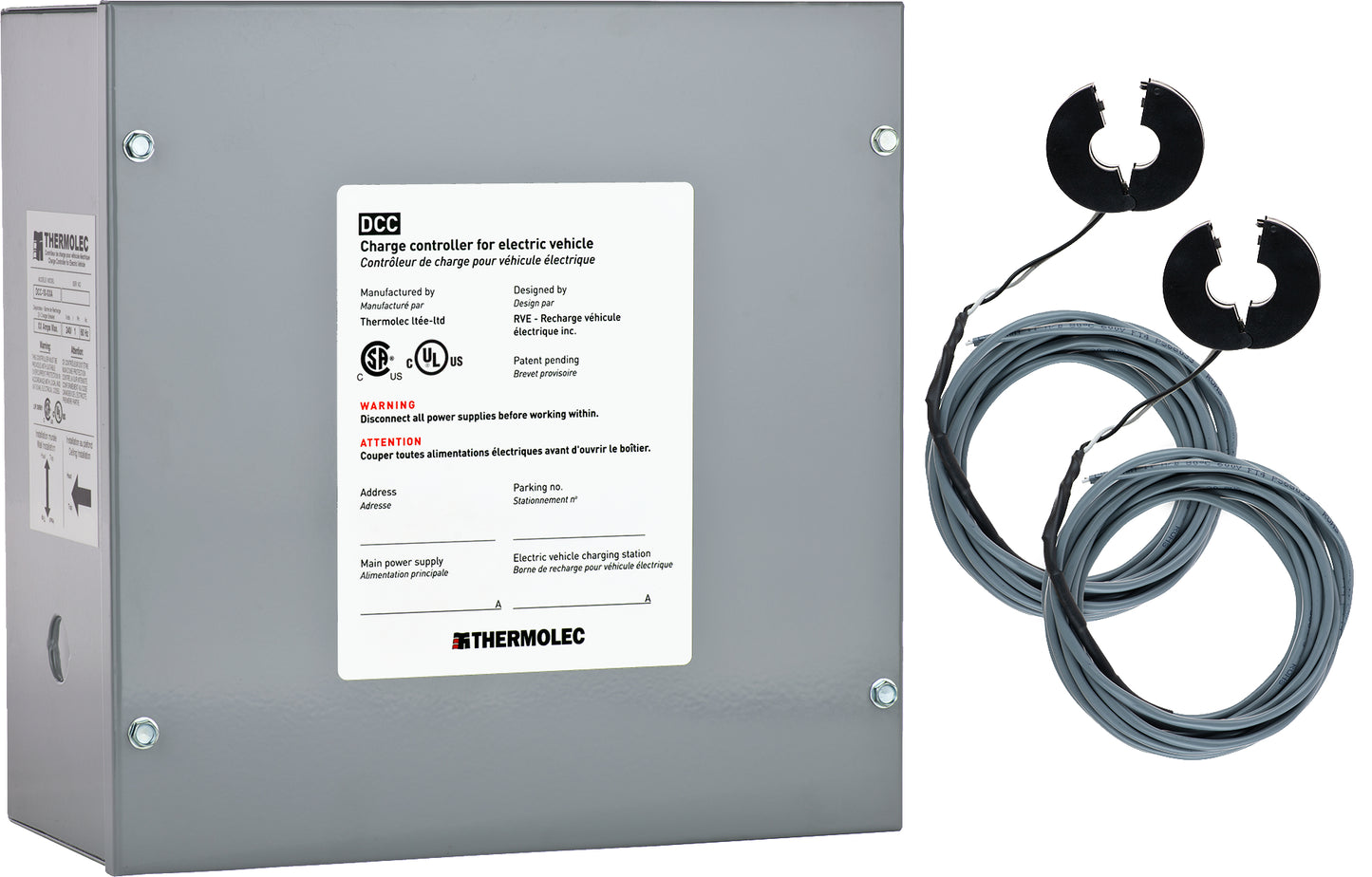 RVE DCC-10-50A EV Power Management System 120/240-208V Distribution Box, 50A Disp Included, Max 200A