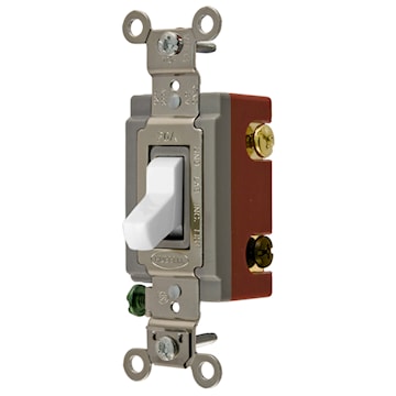 HUBBELL HBL1223W INTERR 20A 3W 120/277VWHITE