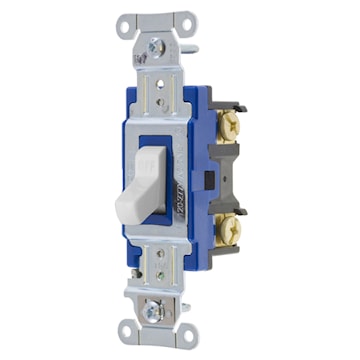HUBBELL 1203W INTER 15A 3V 120-277V WHITE