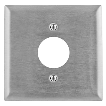 HUBBELL SS749 PLAQUES 2G 1TROU SSRECEPT