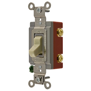 HUBBELL HBL1221I INTERR 20A 1P 120/277VIVOIRE