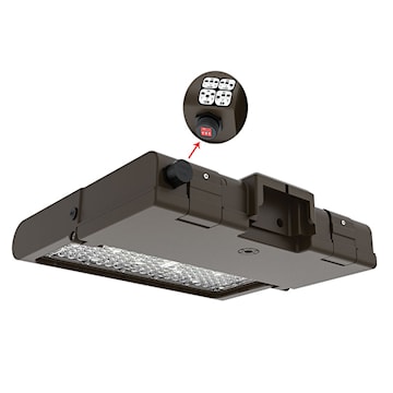 RAB DESIGN 082989 LUM PROJ DEL 150W 347V 4K TYPE 5 BZ LM AJUST