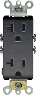 LEVITON DR20-E RECEPT 20A 125V DECORANOIRE