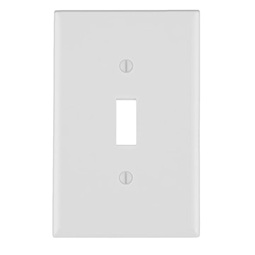 LEVITON 88001 PLAQUE 1G INTERR PLASTBLANC