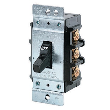 HUBBELL HBL7810 INTERUPTEUR A BASCULE AMOTEUR 30A 3P 600V