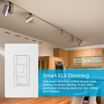 LUTRON PD-5NE-WH-C GRADATEUR BLANC CASETA