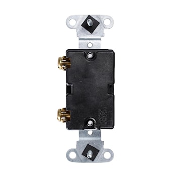LEVITON 18201-W INTERR 15A 1P 347V BLANC