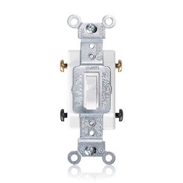LEVITON 54522-W INTERR 20A 2P 120/277VBLANC