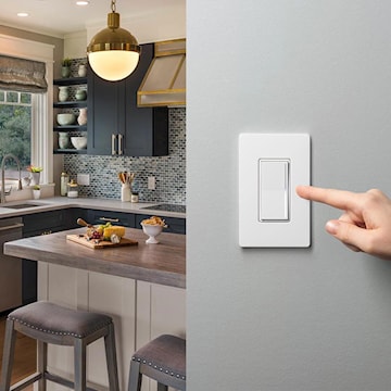 LUTRON STCL-153MH-WH-C GRADATEUR TACTILE SUNNATA LED+ BLANC