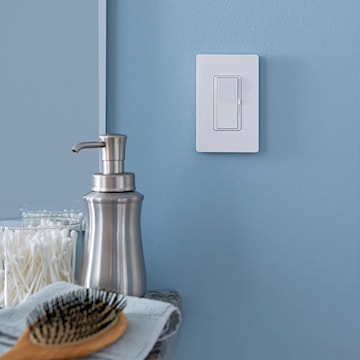 LUTRON SC-1-PD PLAQUE MURALE 1 GANG PALADIUM