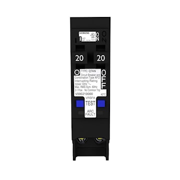SIEMENS US2:Q2020AFCNCSA DISJ JUMELE 1P 20A 10KAANTI ARC ENFICHABLE