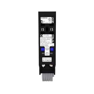 SIEMENS US2:Q115DFNCSA DISJ 1P 15A 10KA AFCI/GFCI NEUTRE ENFICHABLE