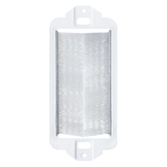 LEVITON 41075-DBW INSERTION A FIBRE DE BROSSE DECORA BLANC