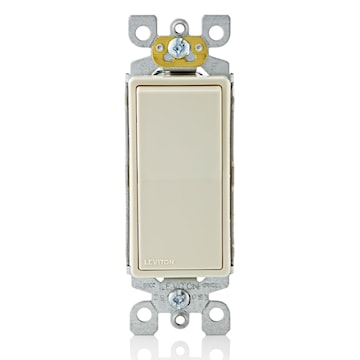 LEVITON 5601-P2T INTERR 15A 120V DEC AMANDE CLAIR