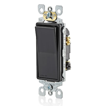 LEVITON 5603-P2E INTERR 15A 3V 120V DECNOIR/EBENE