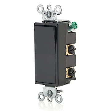 LEVITON 5604-2E INTERR 15A 4V 120V DECNOIR/EBENE