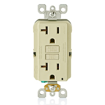 LEVITON GFNT2-I RECEPT DDFT HG AUTO TEST20A125V IV