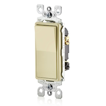 LEVITON 5603-P2I INTERR 15A 3V 120V DECIVOIRE