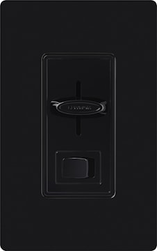 LUTRON SCL-153P-BL GRAD CFL/DEL/INC/HAL 1V/3V SKYLARK NOIR