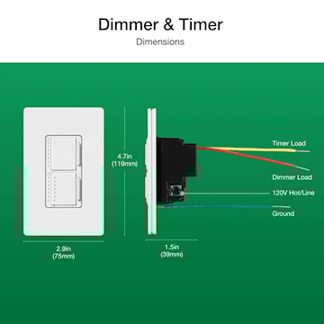 LUTRON MACL-L3T251-WH GRADATEUR MAESTRO LED+ ET MINUTERIE COMBINE