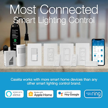 LUTRON PD-10NXD-WH-C GRADATEUR CASETA PRO 250W LED/CFL 1000W