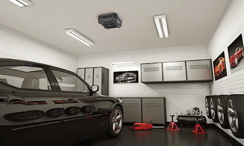 STELPRO DESIGN Aéroconvecteur de plafond Spider 4000/3000W 240/208V - Rouge