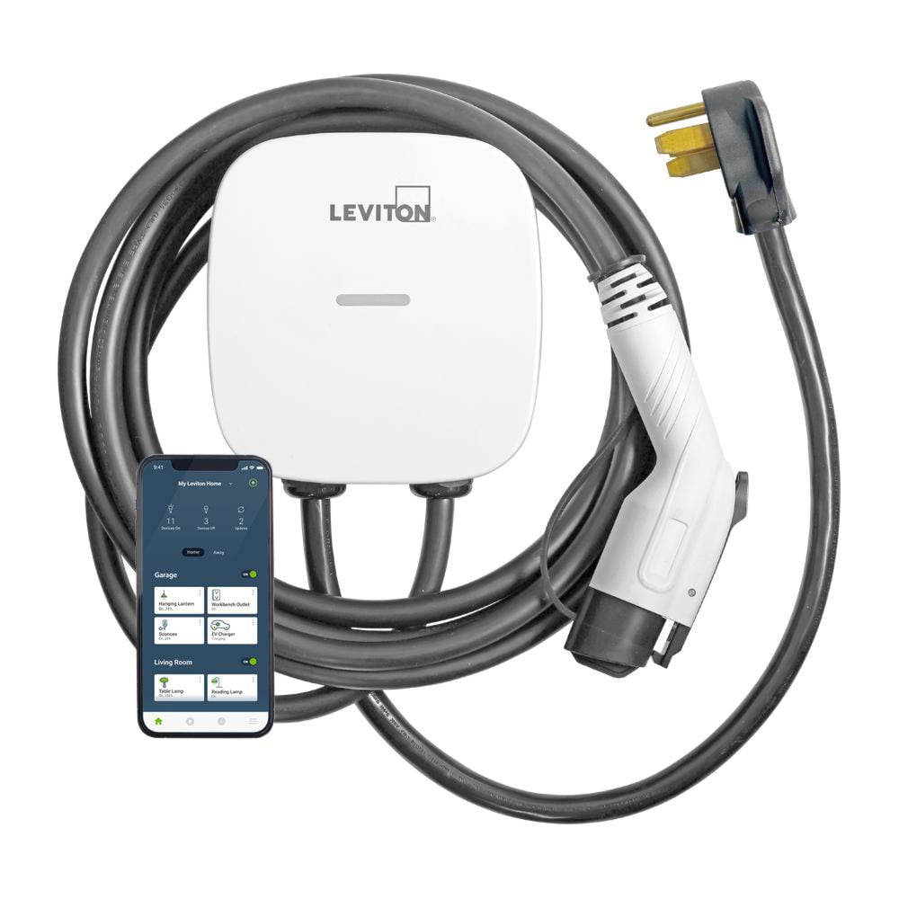 LEVITON EV40P ERVE 40A WIFI/PLUG-IN CHARGER