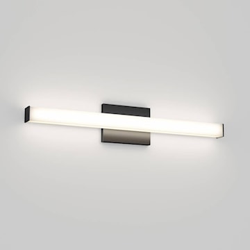 ARTIKA FOR LIVING INC. 24VAN-MY-BL10TE10-J WALL SQUARE VANITE 19W 3K 120V 24IN BLACK