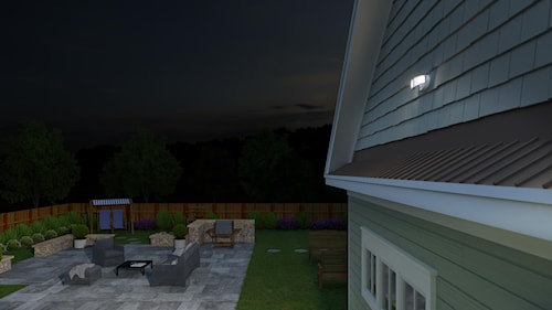 ACUITY/LITHONIA 2754KR LUM DETEC MOV LED 25W 120V 2750LM 4K WHITE ROUND
