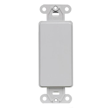 LEVITON 80414-GY ADAPT PLATE DEC VIRGIN GRAY