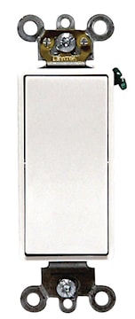 LEVITON 5693-2W INTERR 15A 3V 120/277VDEC BLANC