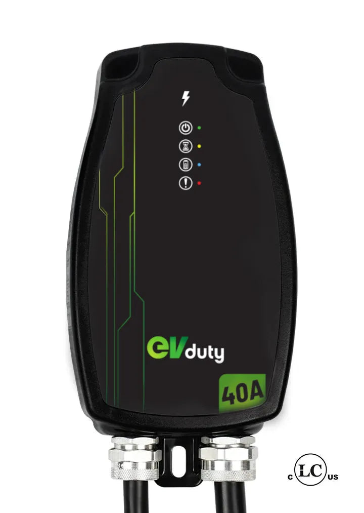 EVduty-50 (40A) fixed charging station for electric vehicles, without socket