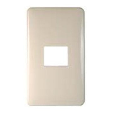 DOUGLAS LIGHTING CONTROLS WN-6001 PLATE 1G 1 DISPOS PLAST WHITE 