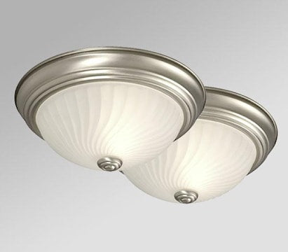 GALAXY LIGHTING 635278PT/2 PLAFONNIER 11PO ETAIN1X100W A19(BTE 2)