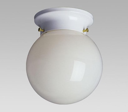 GALAXY LIGHTING 61035W-W LUM INC 60W PLAF BLANCEMBALLAGE INDIVIDUEL