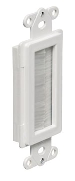 ARLINGTON CED135 PLAQUE DEC AVEC BROSSE POUR CABLE