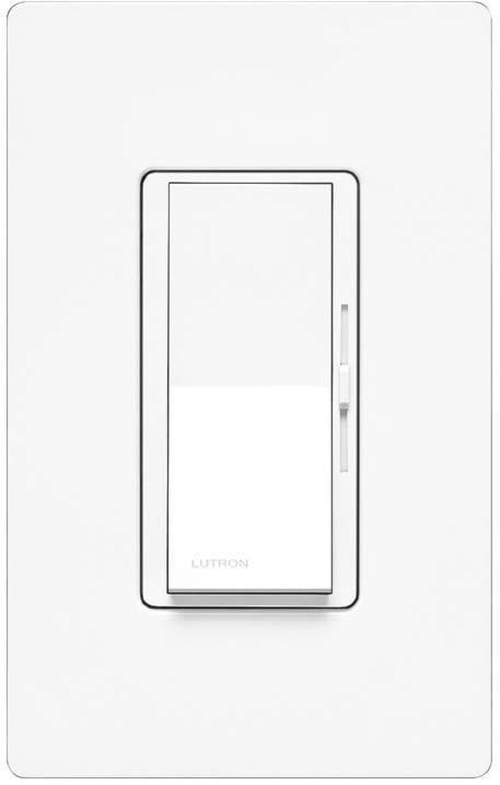 LUTRON DVCL-153PH-BLC GRAD. DIVA CFL LED 3 VOIES UNIPOLAIRE NOIR
