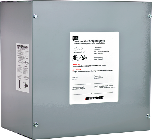 RVE DCC-9-50A Système de gestion d'énergie des VÉ Boîte de répartition 120/240-208V, Disj 50A inclus, Max 125A