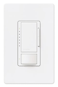LUTRON MSCL-OP153M-WH GRAD MAESTRO C*L AVEC DETECT. PRESENCE ML BLANC