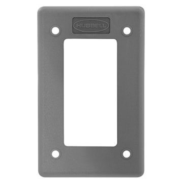 HUBBELL HBLP26FS PLAQUE FS STYLELINE GRIS