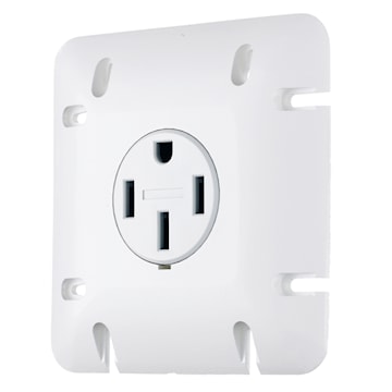 HUBBELL RR450WIPCN PLATE 50A 120/250V FLANGE MOUNT WHITE 