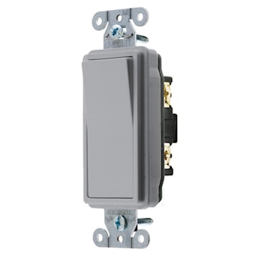 HUBBELL DS115GY INTERR 15A 1P 120/277VDEC GRIS