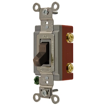 HUBBELL HBL1222 INTERR 20A 120/277V BRUN