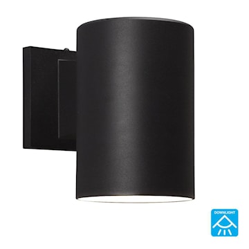 GALAXY LIGHTING 323041BK LUM MURAL CYL 75W 120V BR30/PAR30 E26 NOIR