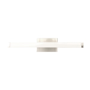 PRODUITS STANDARD 67347 24 IN MURAL DEL LUMINAIRE LINÉAIRE 10 W 120 V 3 000 K NICKEL BROSSÉ 889 LM
