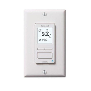 Ademco Interrupteur mural programmable avec table de temps solaire 3 voies, 4 fils, manuel / automatique