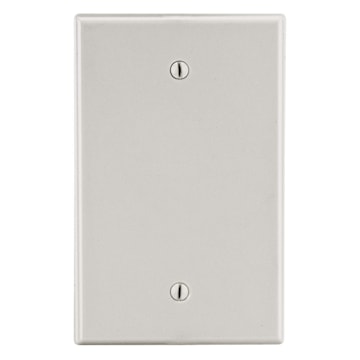HUBBELL P13LA PLAQUE 1G VIERGE BLANC