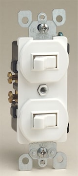 LEVITON 5224-W INTERR DBL 15A 1P120/277V